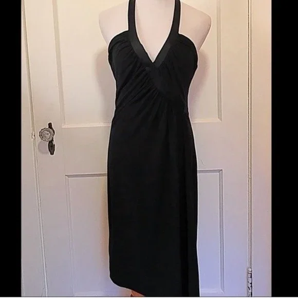 Laundry by Shelli Segal Wrap Dress Halter Neck Laundry by Shelli Segal Wrap Dress Halter Neck
